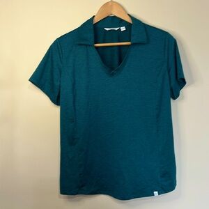Lady Hagen Green Short Sleeve Polo Shirt
